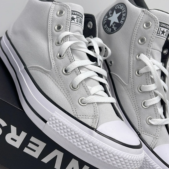 Converse Men’s CTAS MALDEN STREET MID
BARELY GREY/DARK MATTERWHITE A08612F Snkrs - Picture 8 of 16